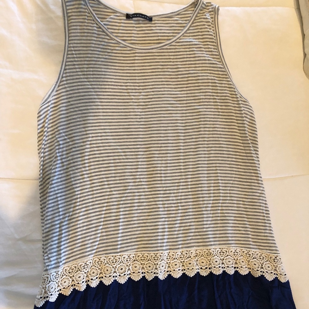 Long, detailed tank top